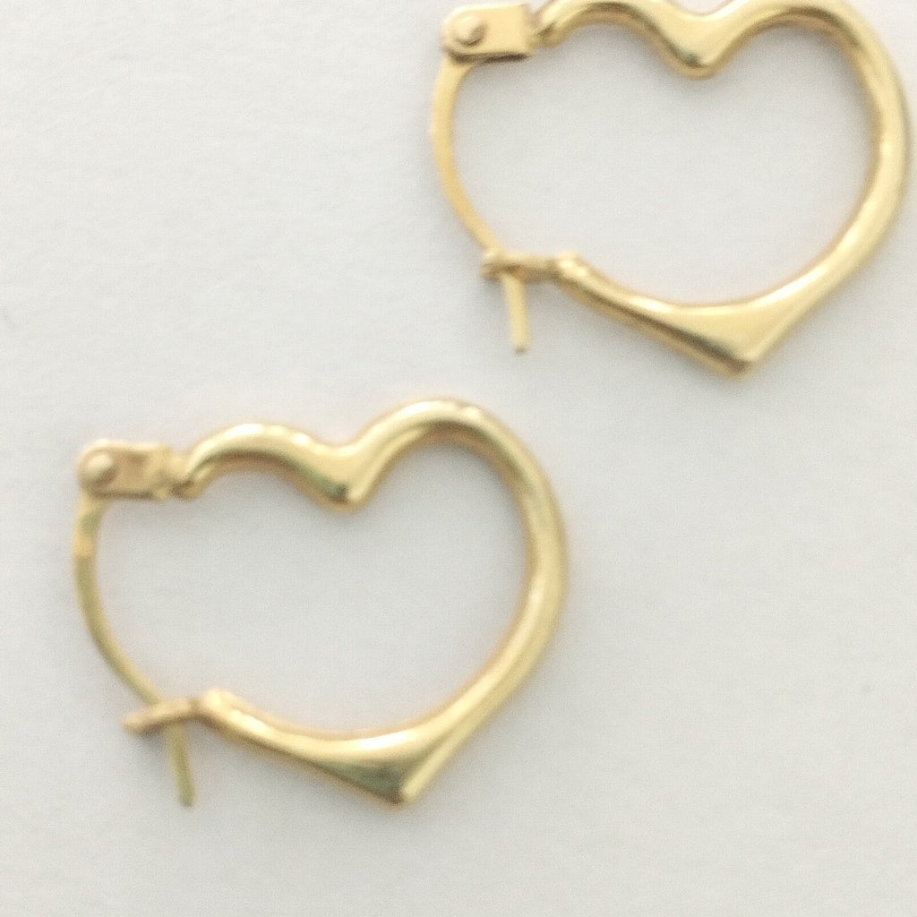 ARRACADAS PAR ORO 14 K 0.5 GRMS (SEMINUEVO)
