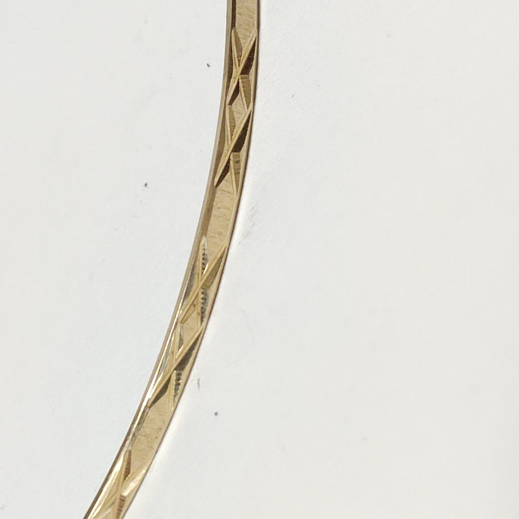PULSERA RIGIDA ORO 14 K 4,10 GRMS (SEMINUEVO)