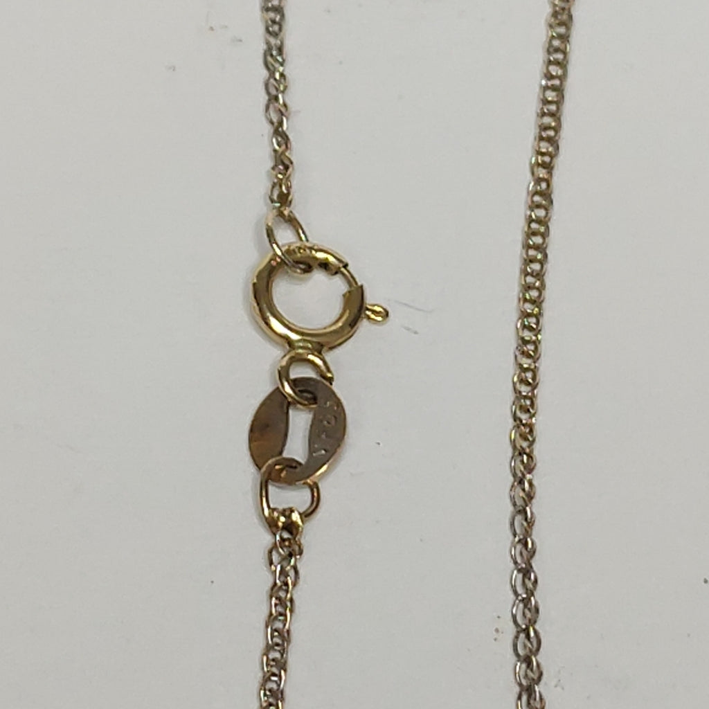 CADENA ORO BLANCO 14 K 1,20 GRMS (SEMINUEVO)