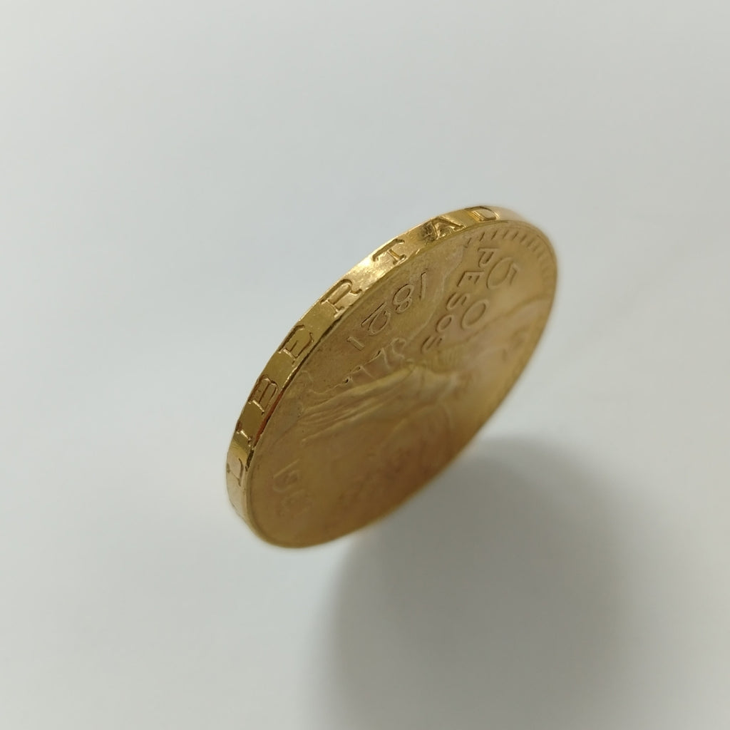 K1 41.6 GRMS 21 K IDENTIFICACIÓN MONEDA NOMINATIVA MONEDAS PESOS 50 PESOS (SEMINUEVO)