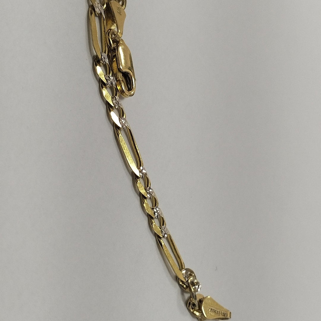 PULSERA 3X1 14K 18 CM 4 GR (NUEVO)