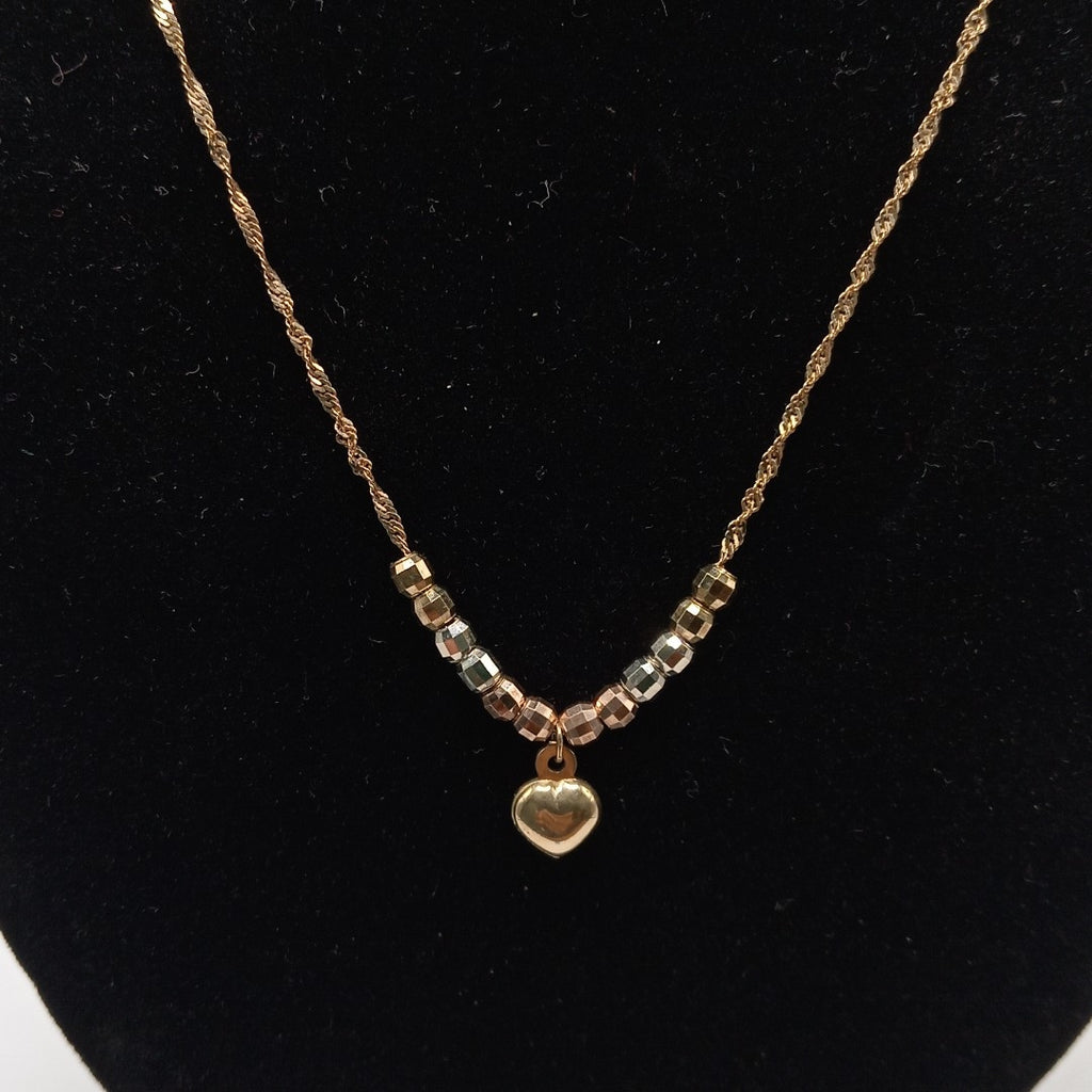 GARGANTILLA ORO,ORO COMBINADO 10 K 1,80 GRMS (SEMINUEVO)