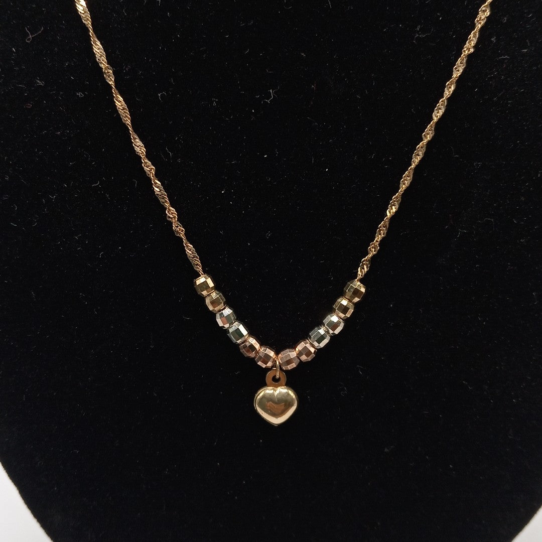 GARGANTILLA ORO,ORO COMBINADO 10 K 1,80 GRMS (SEMINUEVO)