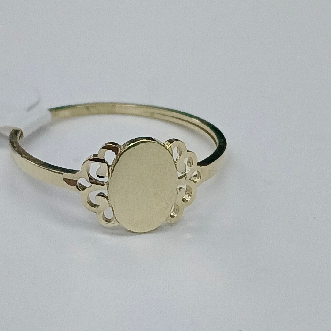 ANILLOS ANILLITO 10K TALLA 8 1 GR (NUEVO)