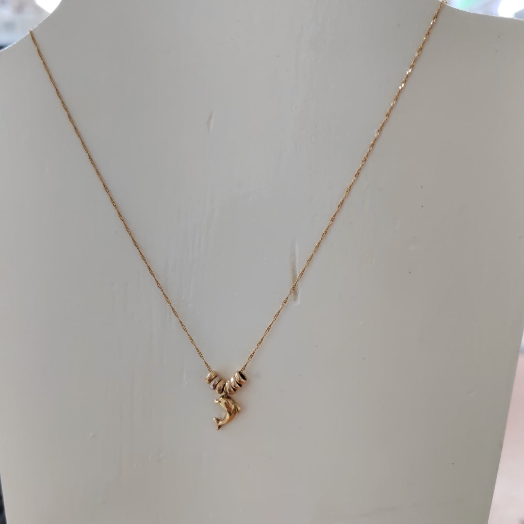 GARGANTILLA ORO 14 K 1.3 GRMS (SEMINUEVO)