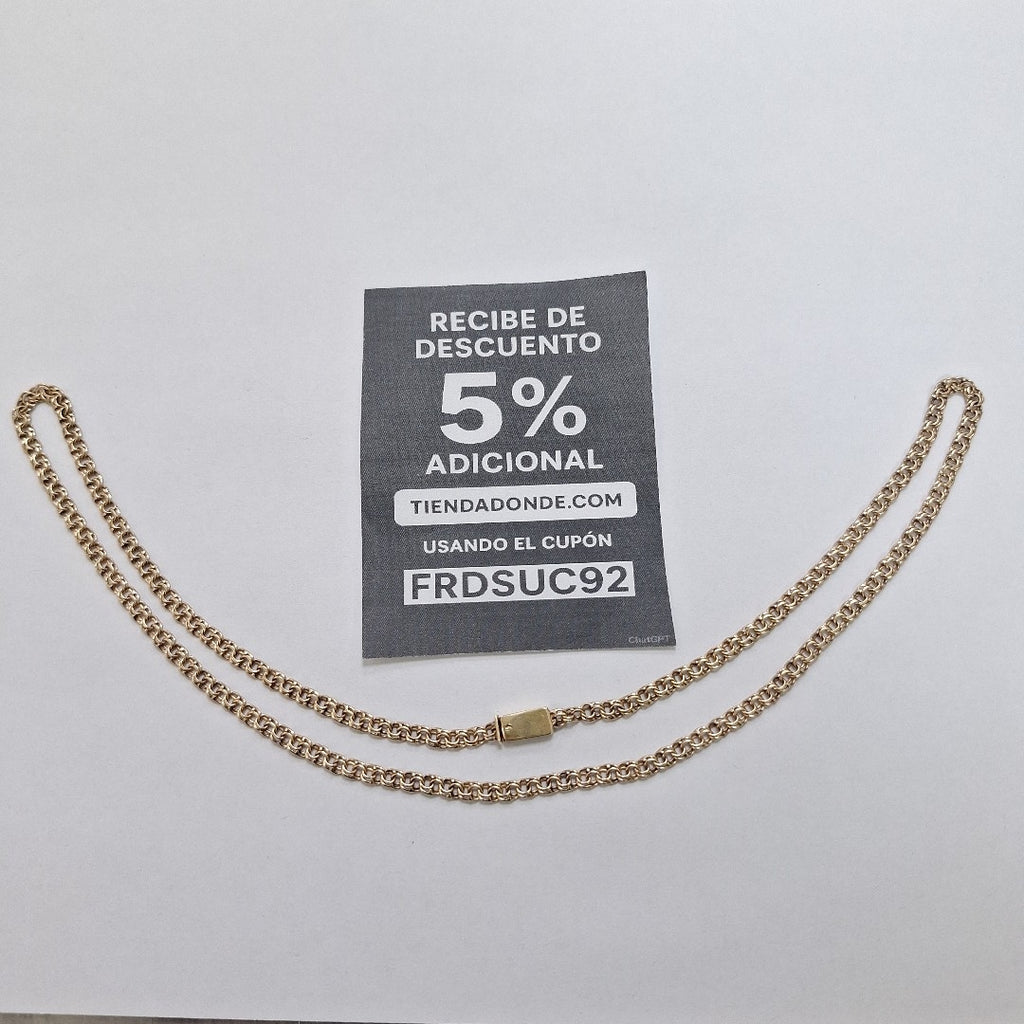CADENA ORO 10 K 9.8 GRMS (SEMINUEVO)