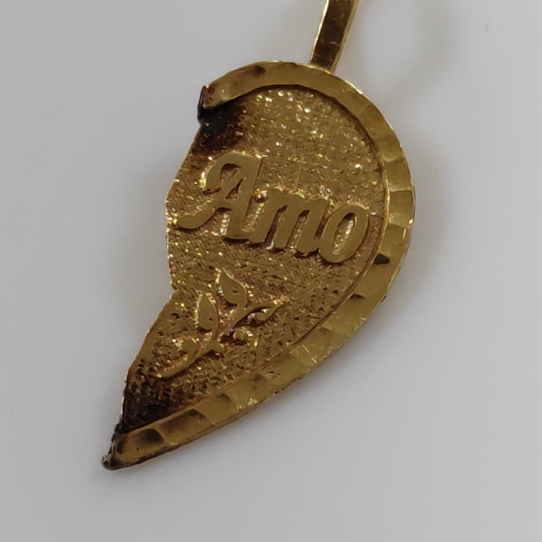 DIJE ORO 14 K 0.6 GRMS (SEMINUEVO)