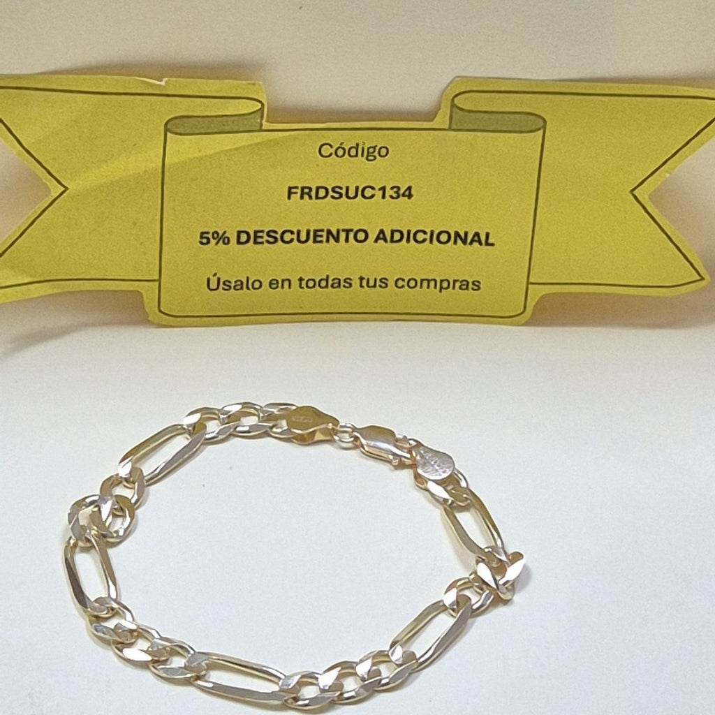 PULSERA 3X1 14K 21 CM 14 GR (NUEVO)