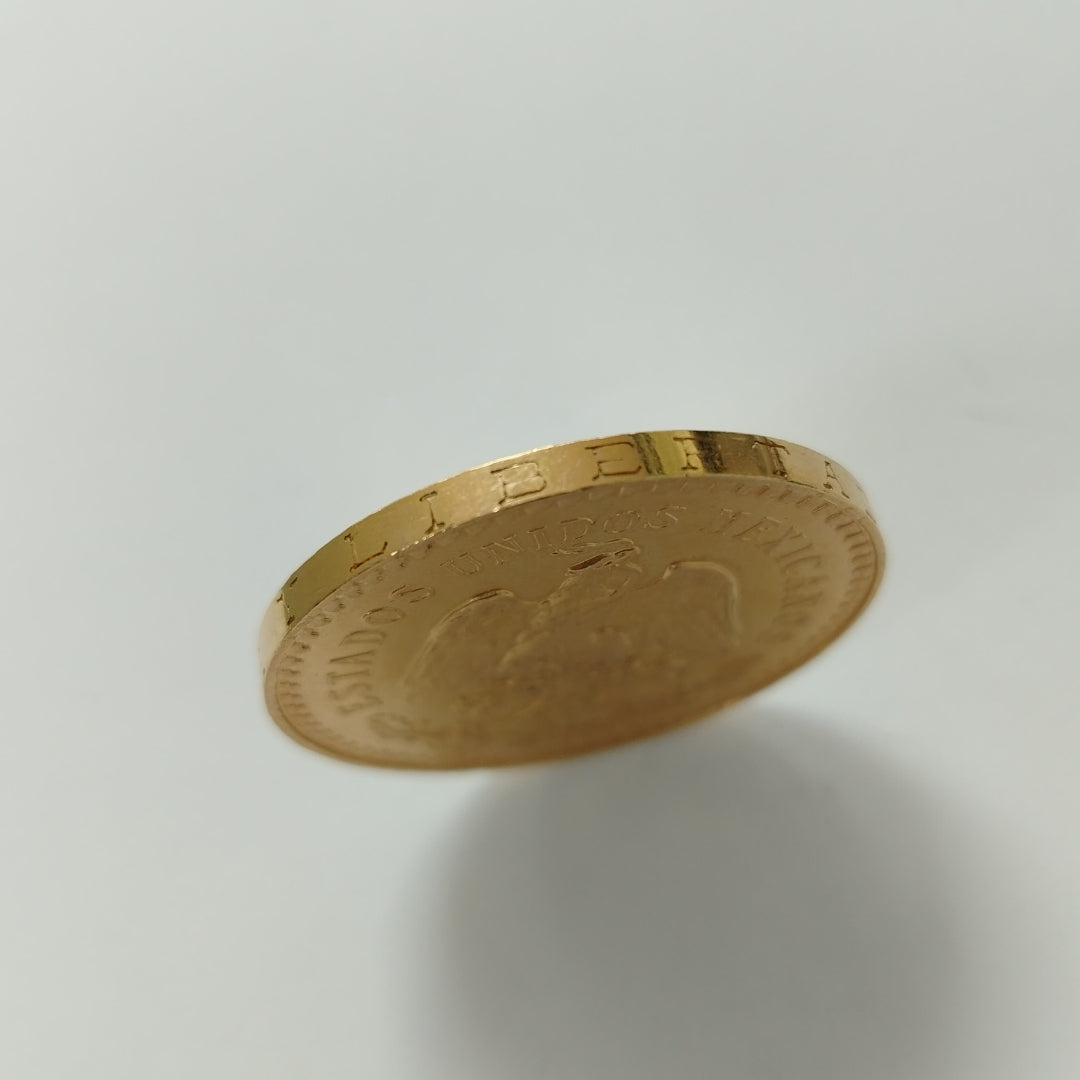 K1 41.6 GRMS 21 K IDENTIFICACIÓN MONEDA NOMINATIVA MONEDAS PESOS 50 PESOS (SEMINUEVO)