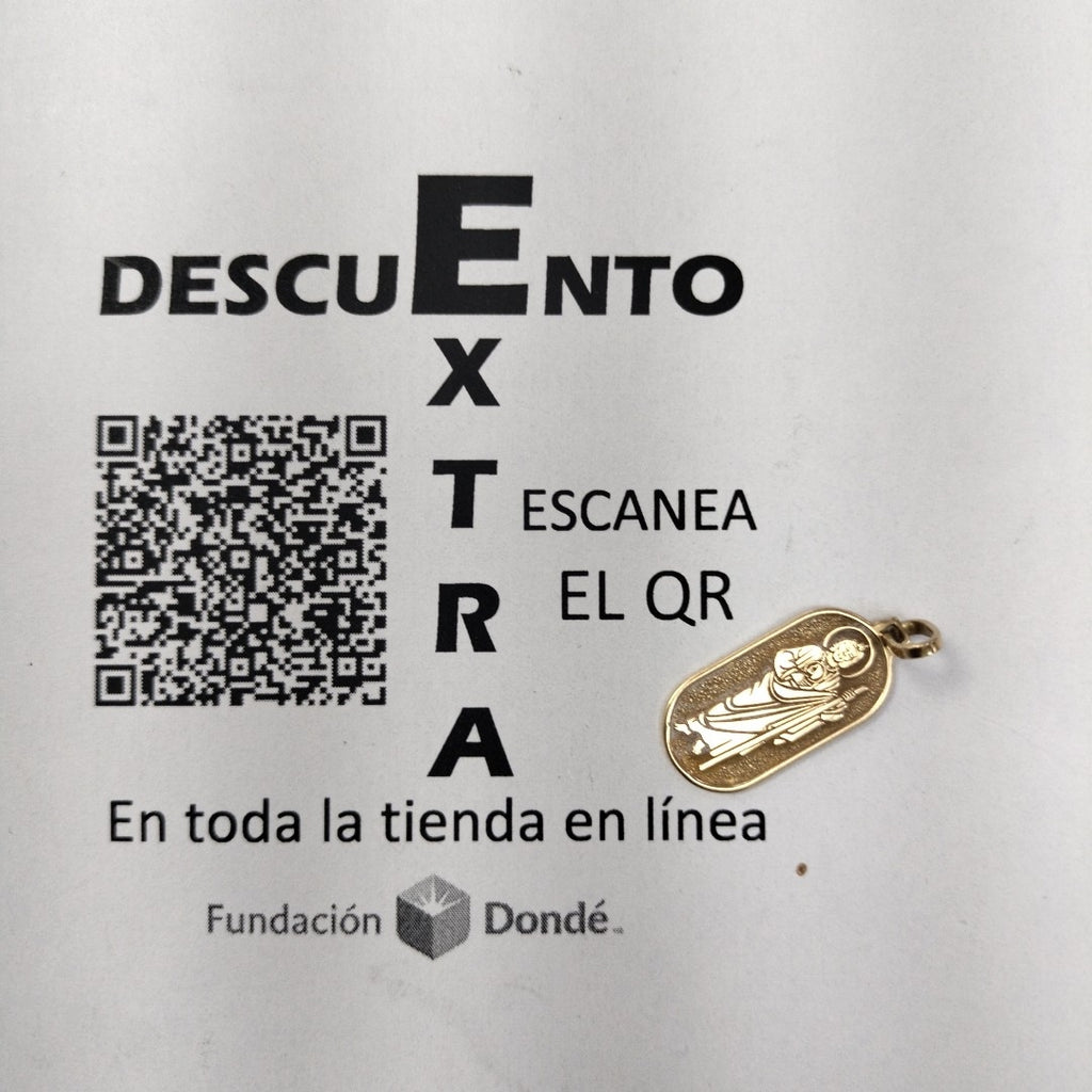 DIJE ORO 14 K 1.5 GRMS (SEMINUEVO)