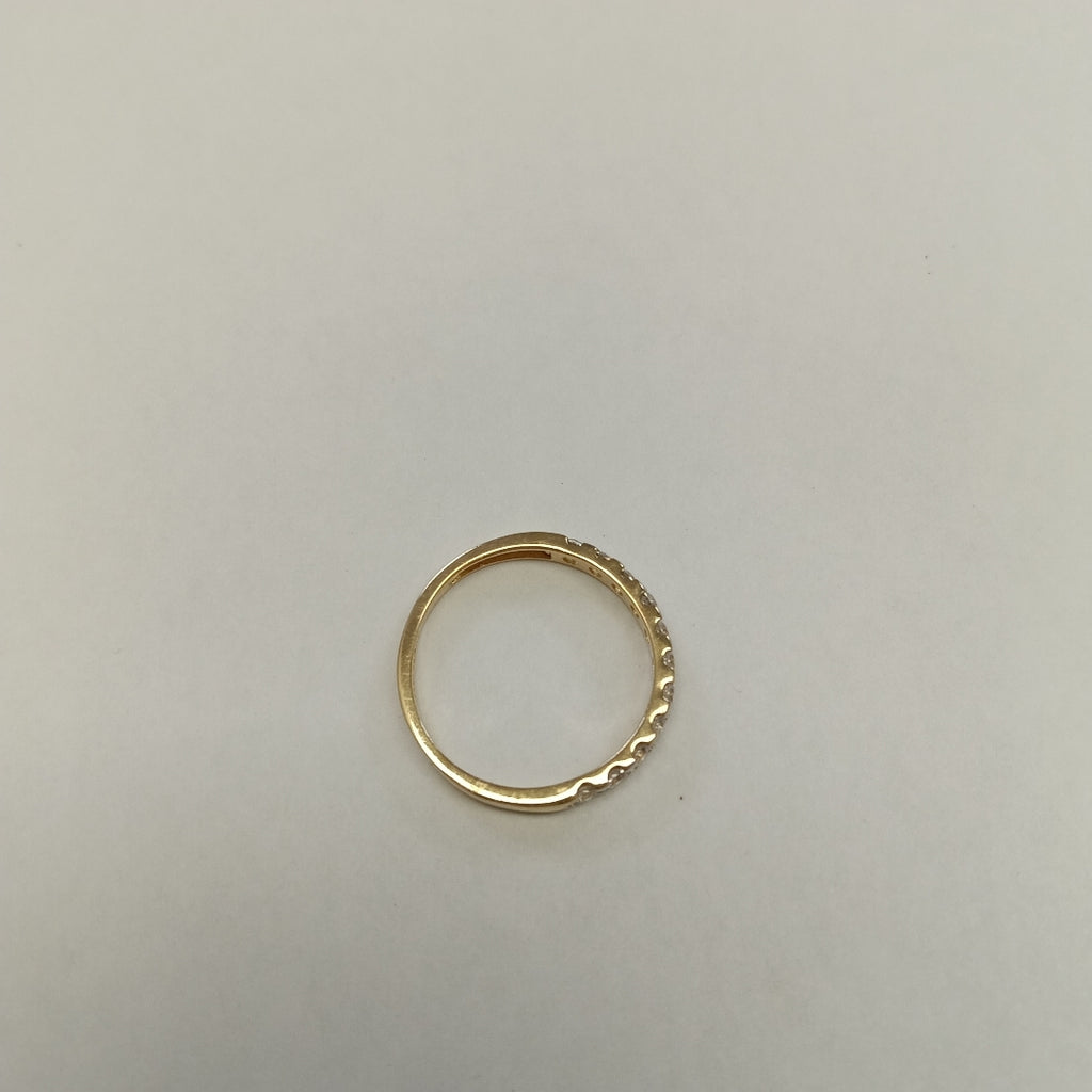 ANILLO ANILLITO MEDIA CHURUMBELA 14K 9 TALLA 2.2 GR (NUEVO)
