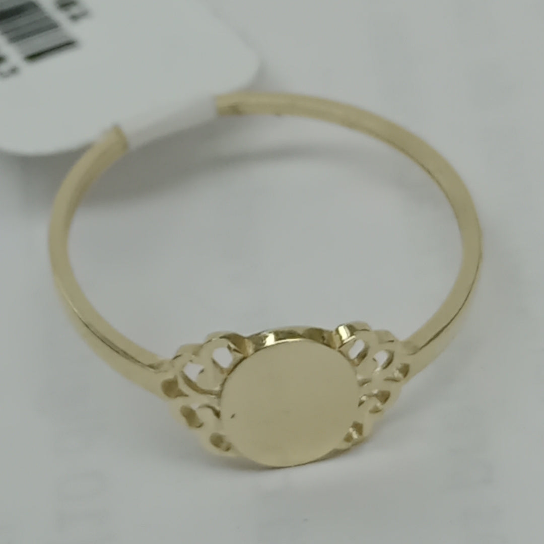 ANILLOS ANILLITO 10K TALLA 8 0.9 GR (NUEVO)