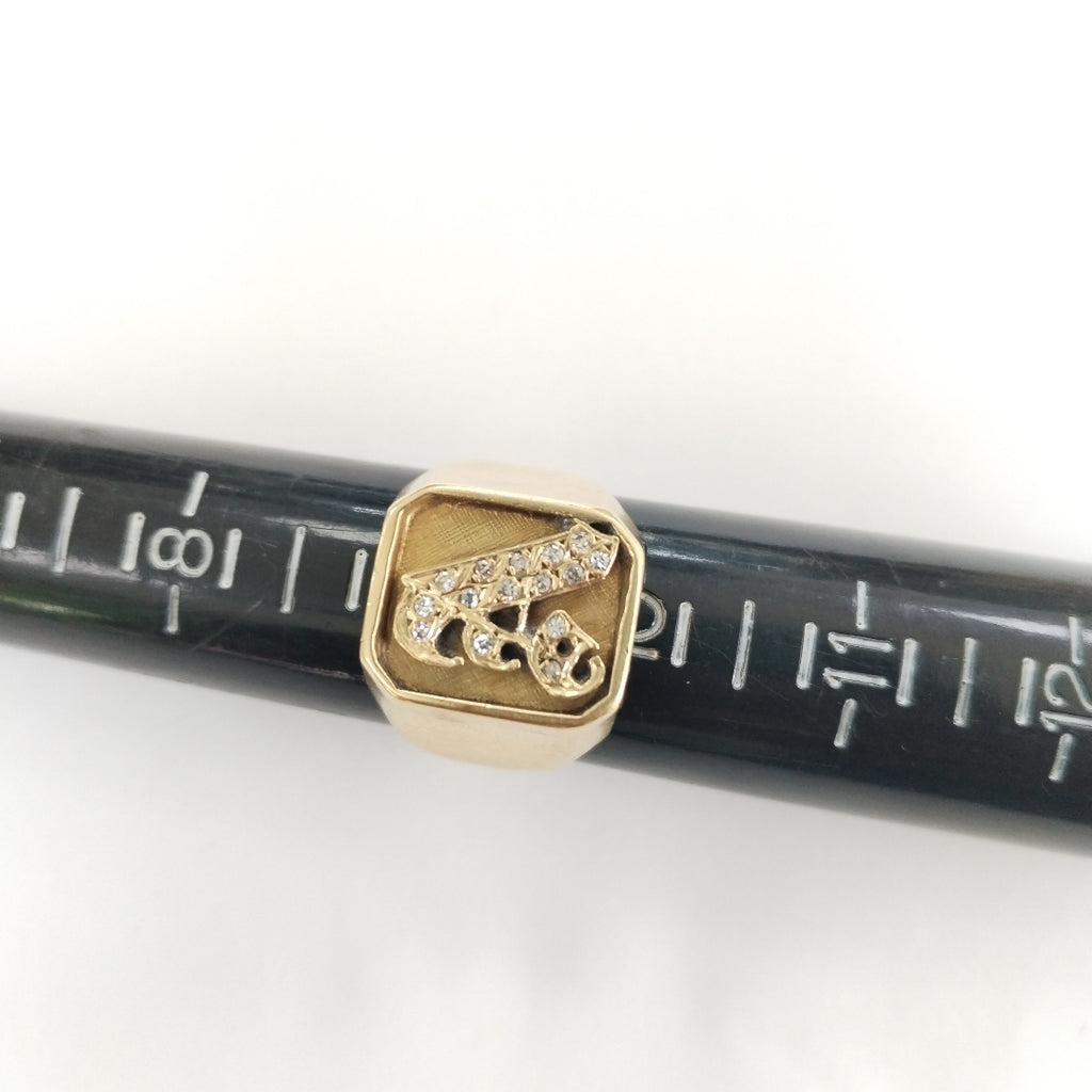 ANILLO ORO 14 K 6 GRMS (SEMINUEVO)