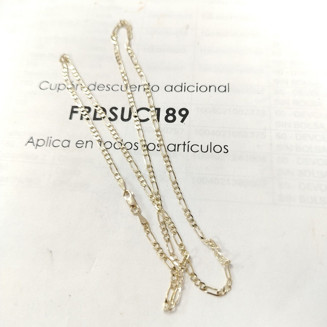CADENA 3X1 10K 55 CM 4.2 GR (NUEVO)