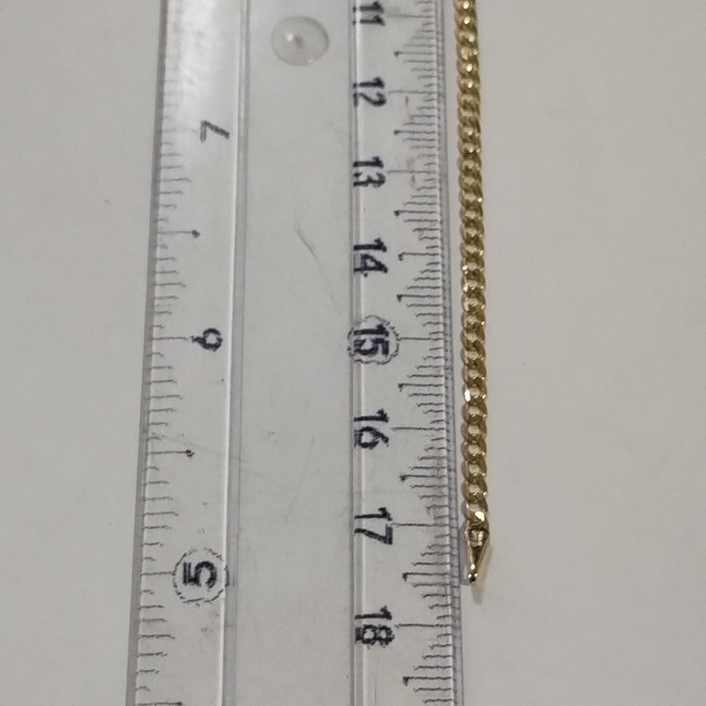 PULSERA BARBADA 14K 18 CM 2 GR (NUEVO)