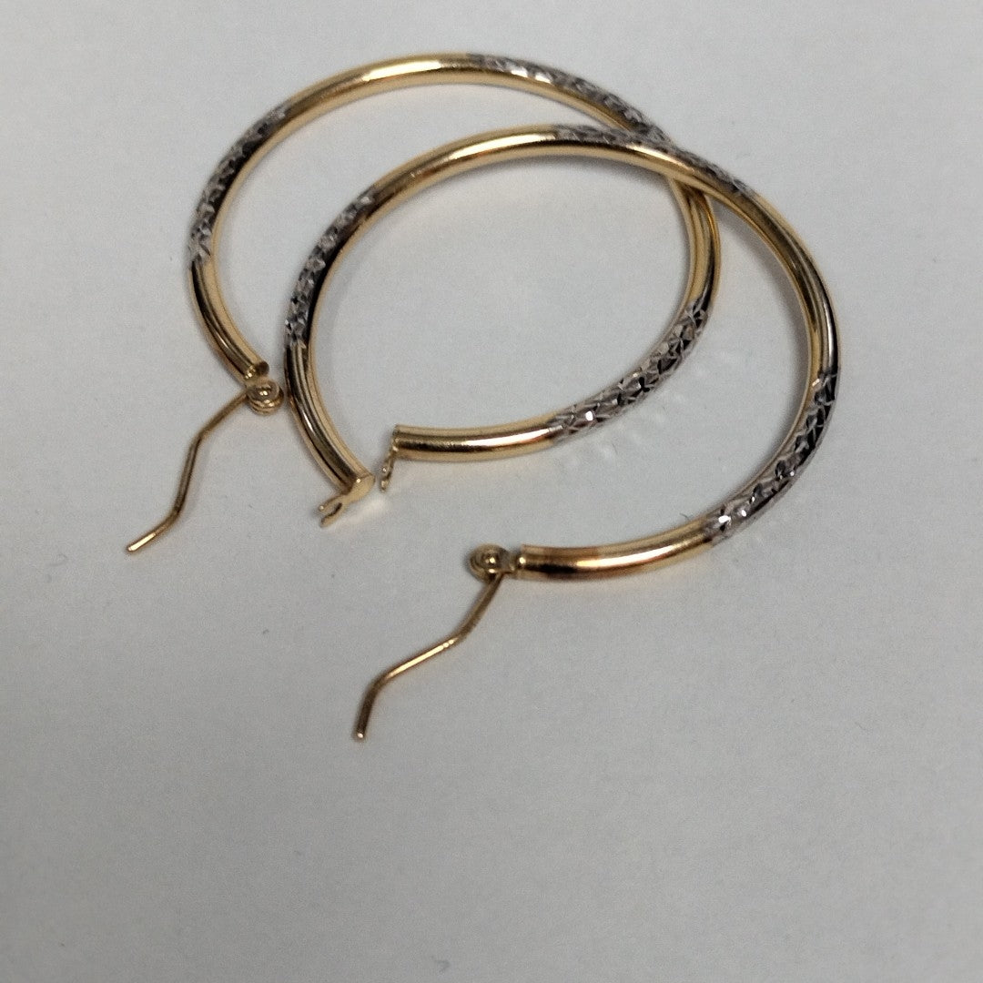ARRACADAS PAR ORO 14 K 2,40 GRMS (SEMINUEVO)