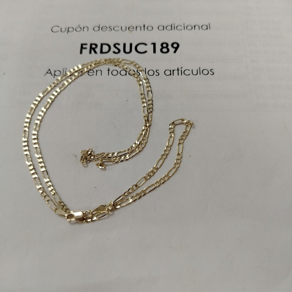 CADENA 3X1 10K 55 CM 4.3 GR (NUEVO)