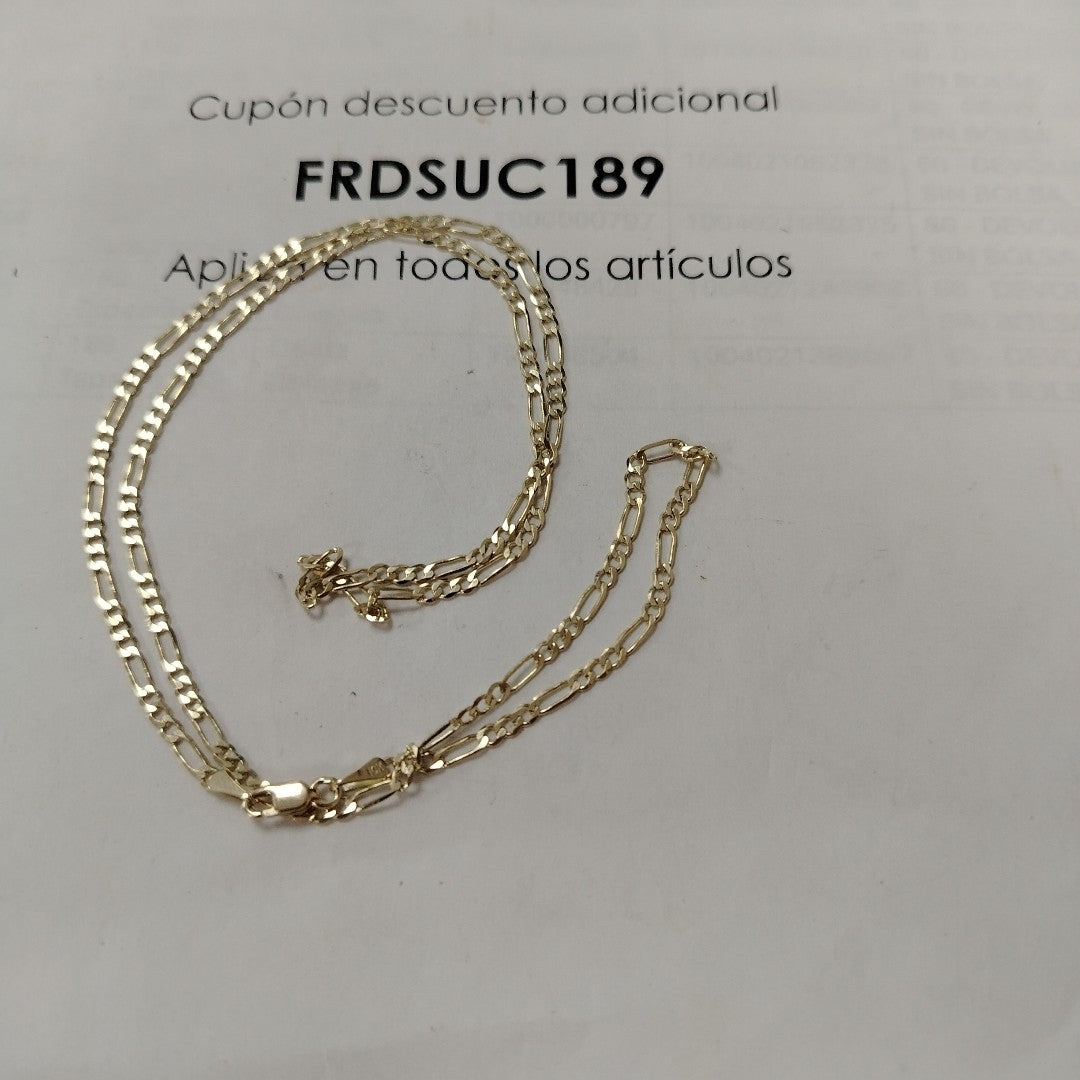 CADENA 3X1 10K 55 CM 4.3 GR (NUEVO)
