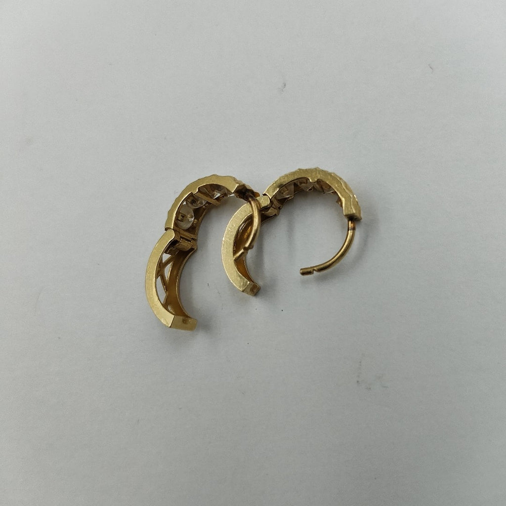 ARRACADAS PAR ORO 14 K 2,10 GRMS (SEMINUEVO)