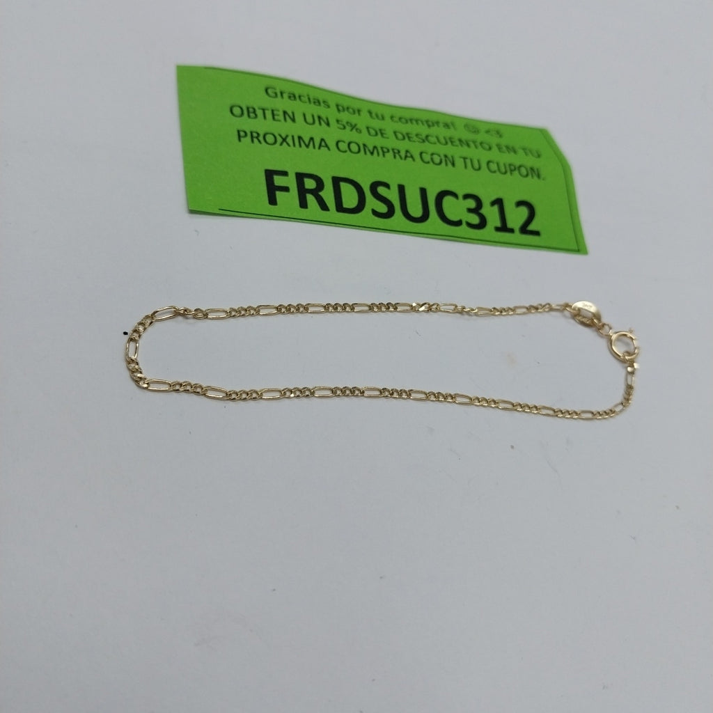 PULSERA 3X1 14K 18 CM 1 GR (NUEVO)