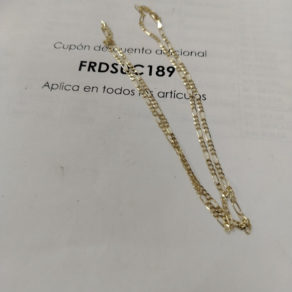 CADENA 3X1 10K 60 CM 4.6 GR (NUEVO)