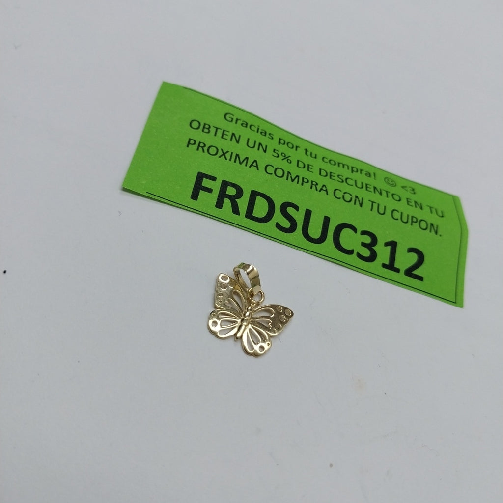 DIJE MARIPOSA 10K 0.8 GR (NUEVO)