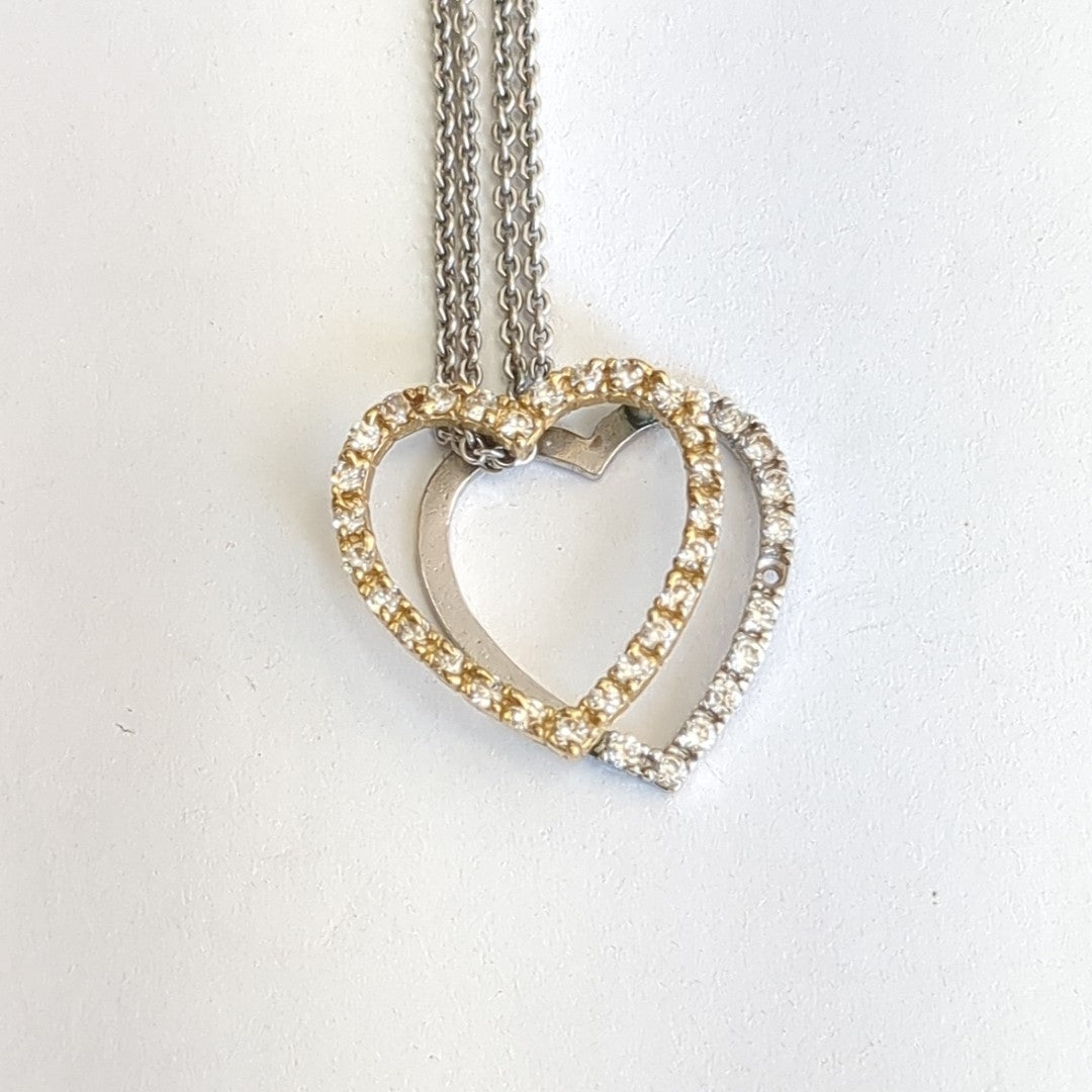 CADENA ORO COMBINADO 10 K 8,40 GRMS (SEMINUEVO)