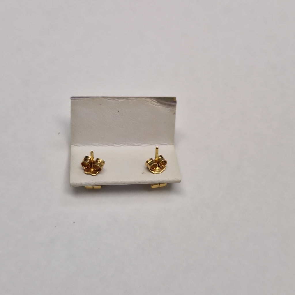 ARETES PAR ORO 18 K 1.4 GRMS (SEMINUEVO)