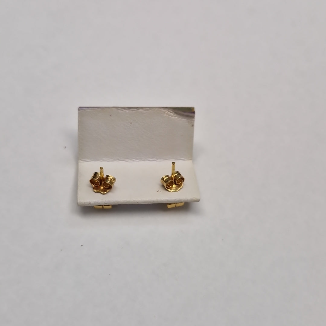 ARETES PAR ORO 18 K 1.4 GRMS (SEMINUEVO)
