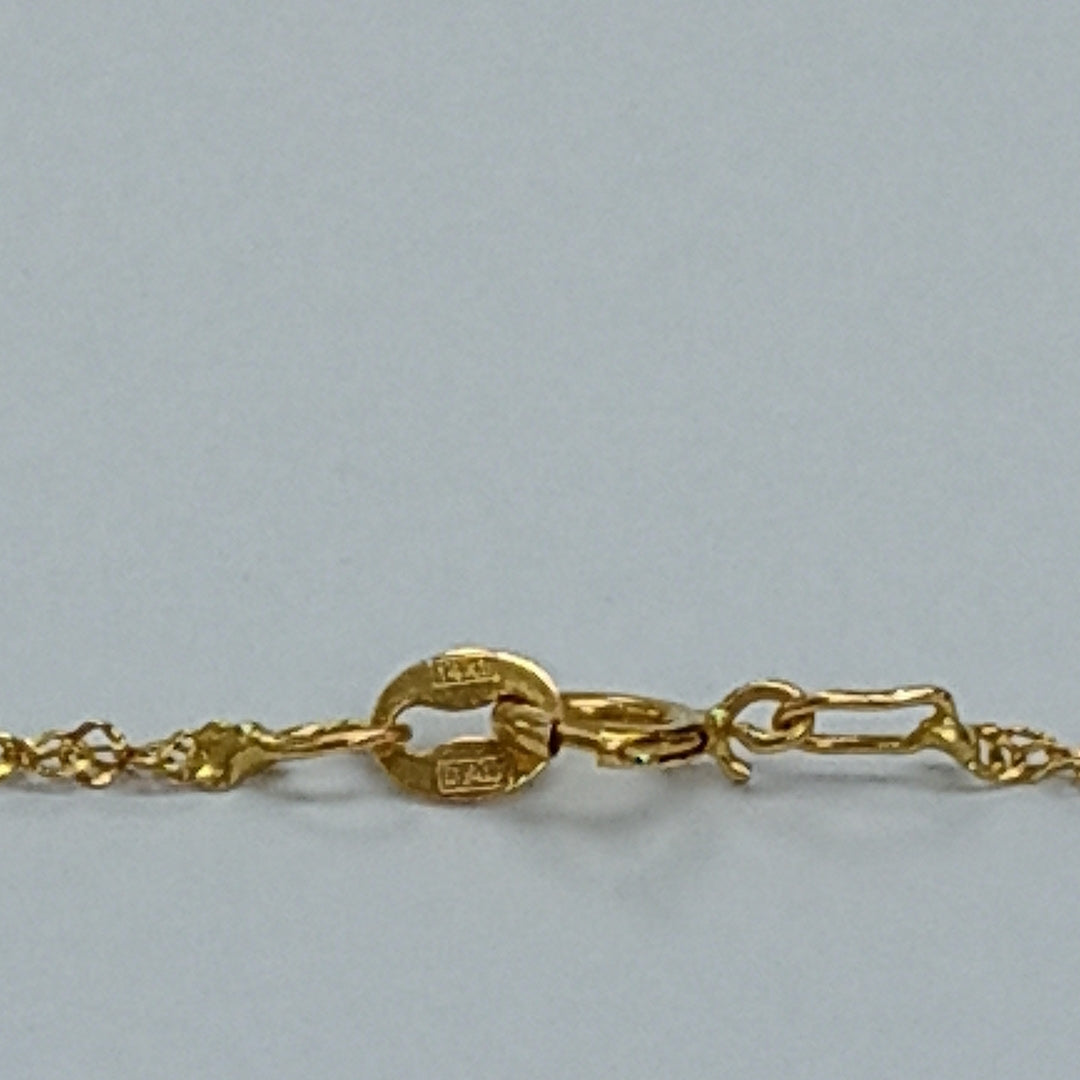 CADENA ORO 14 K 1.5 GRMS (SEMINUEVO)