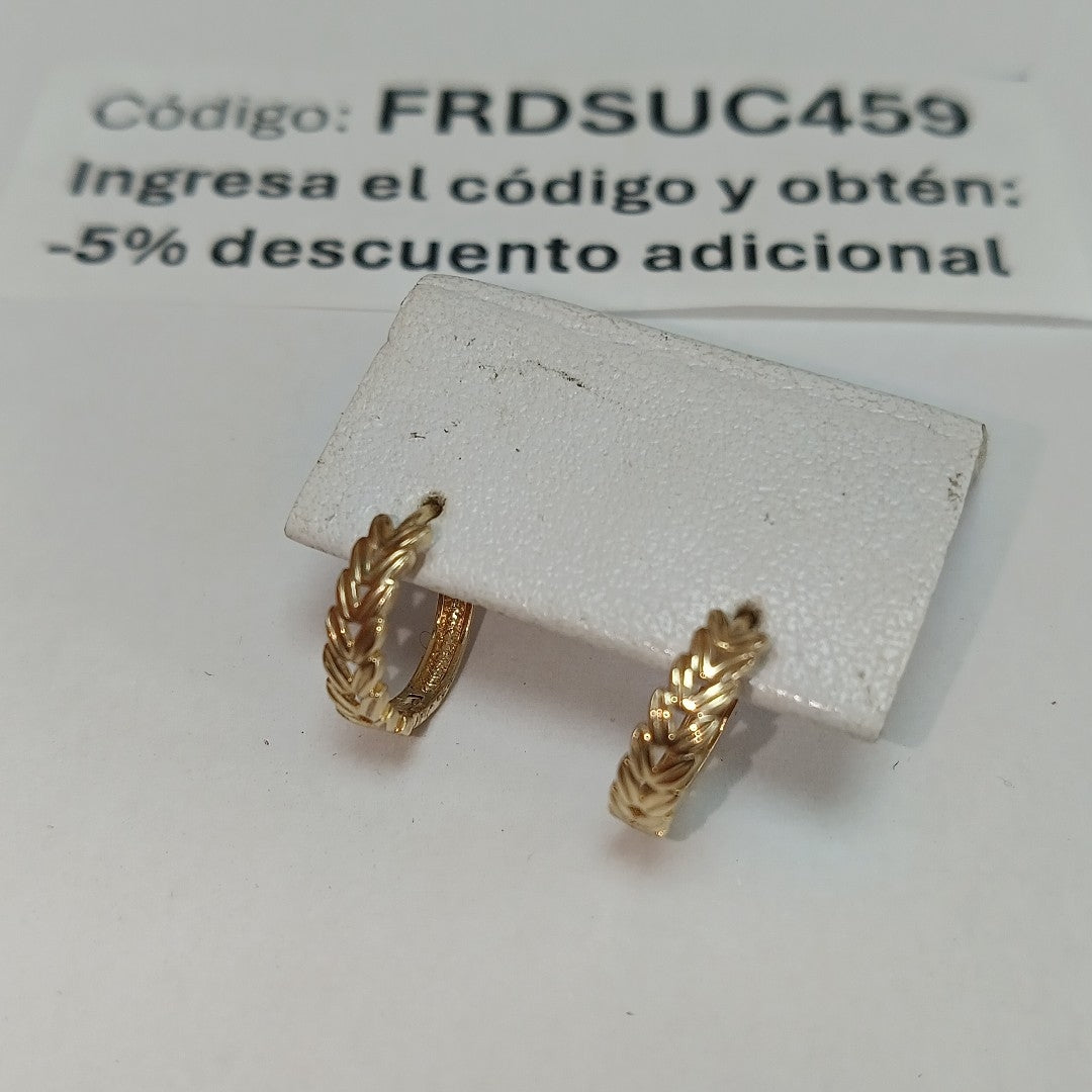 HUGGIES ORO 14K 1.2 (NUEVO)
