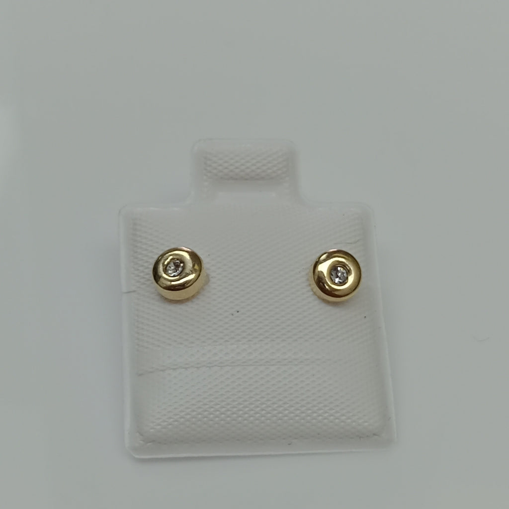 BROQUELES BROQUEL C CIRCONIA 14K 0.27 GR (NUEVO)