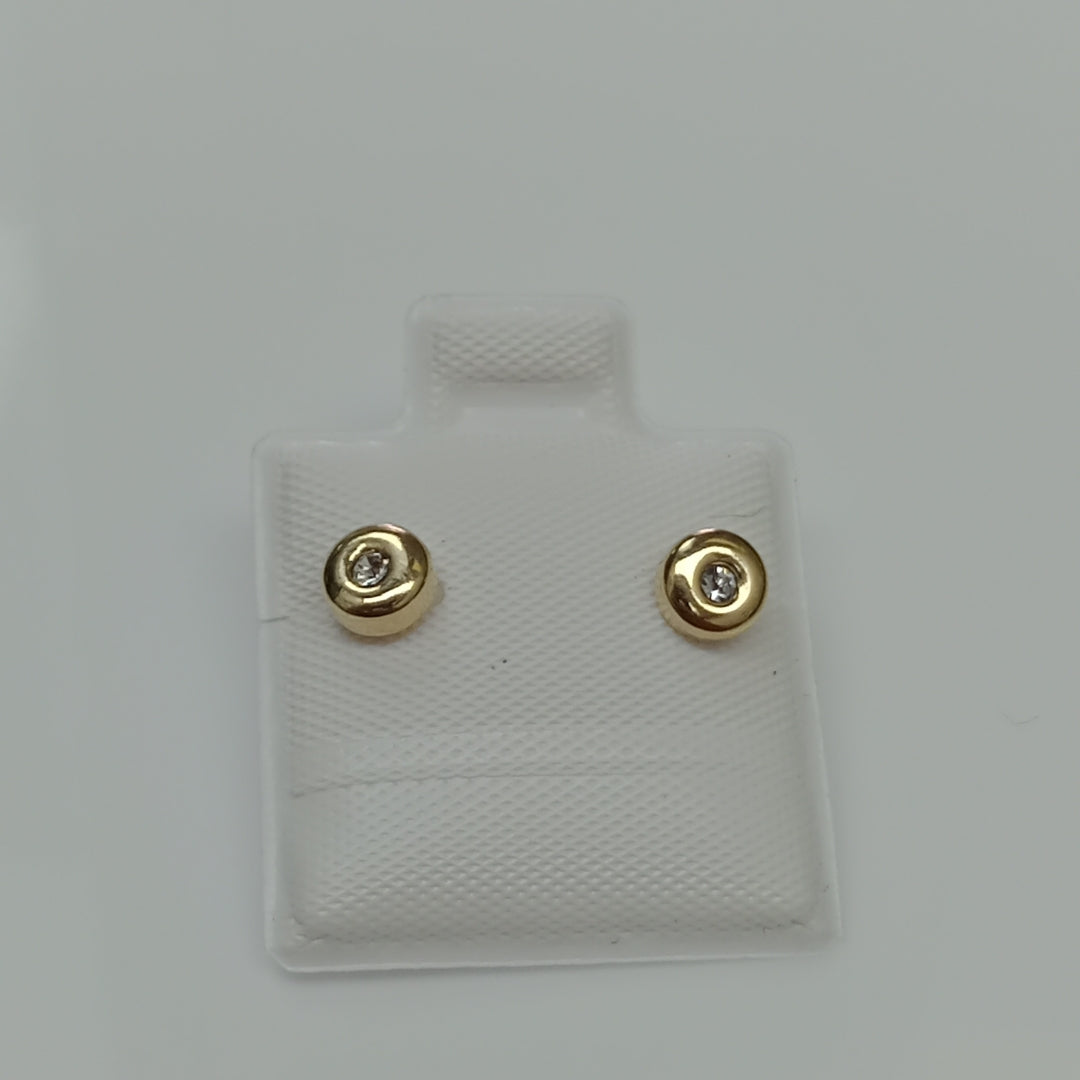 BROQUELES BROQUEL C CIRCONIA 14K 0.27 GR (NUEVO)