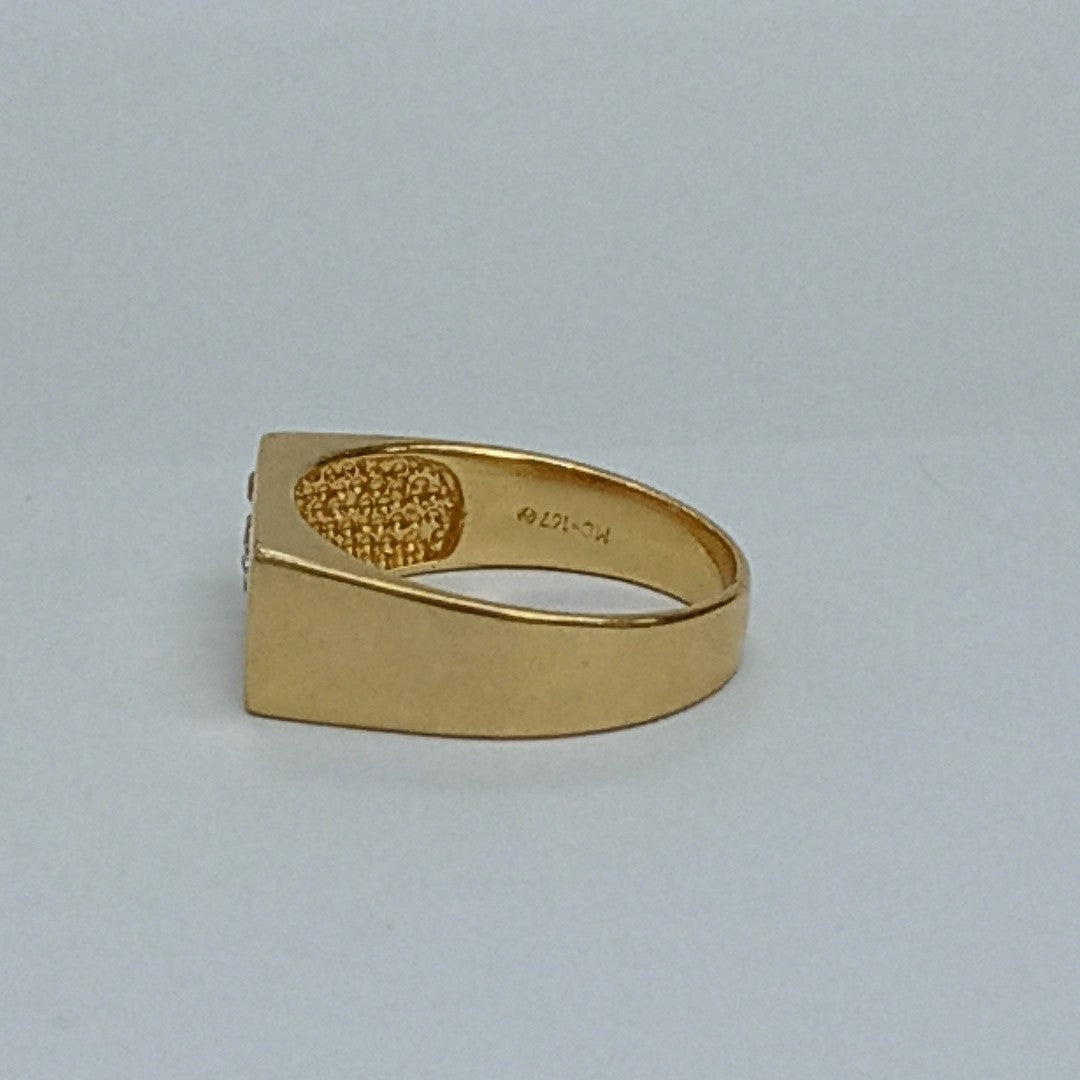 ANILLO ORO 14 K 5,50 GRMS (SEMINUEVO)