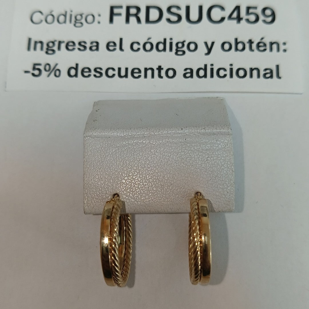 ARRACADAS ORO 14K 1.8 (NUEVO)