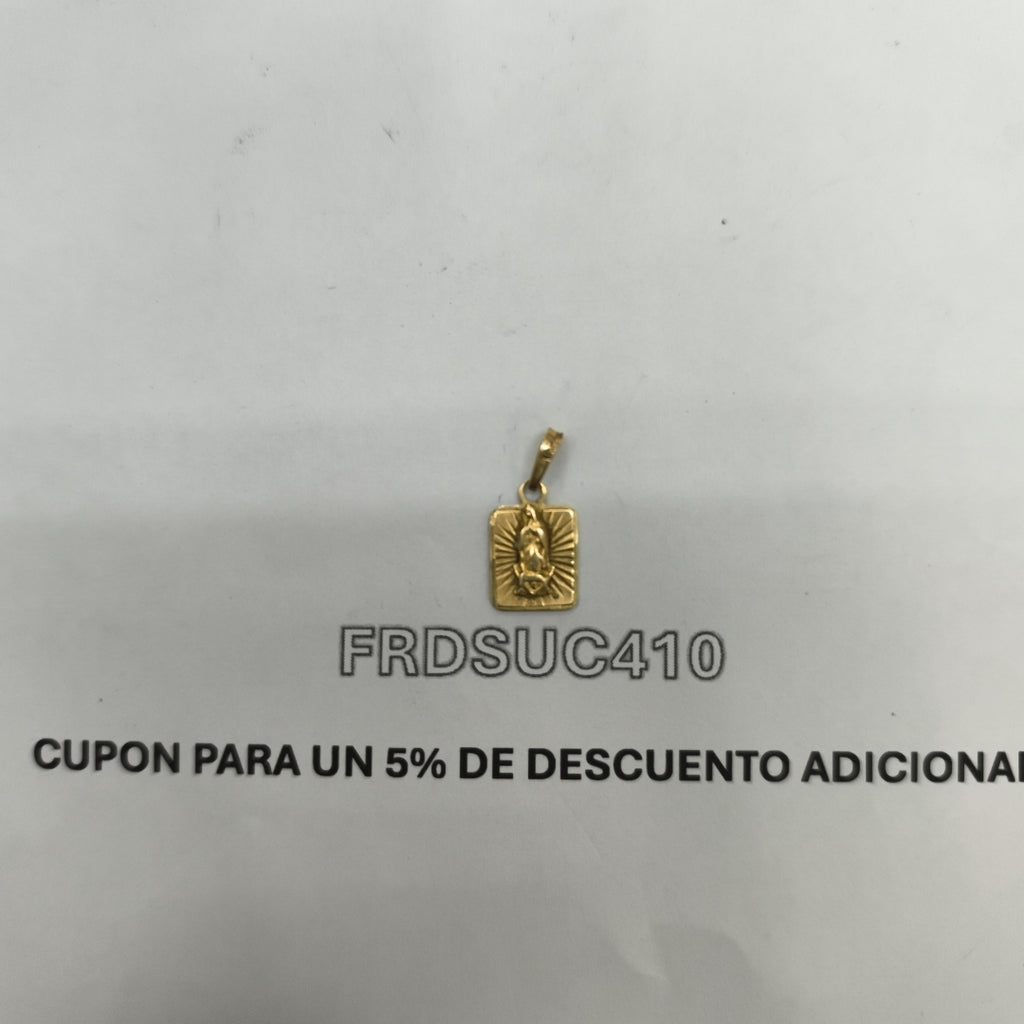 MEDALLA RELIGIOSA ORO 14 K 1 GRMS (SEMINUEVO)