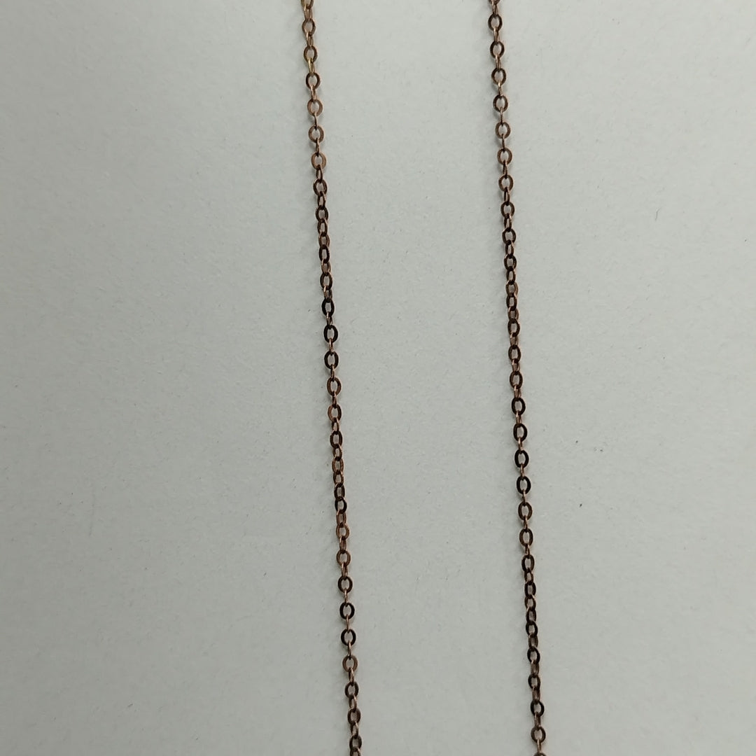 GARGANTILLA ORO COMBINADO 14 K 0.9 GRMS (SEMINUEVO)