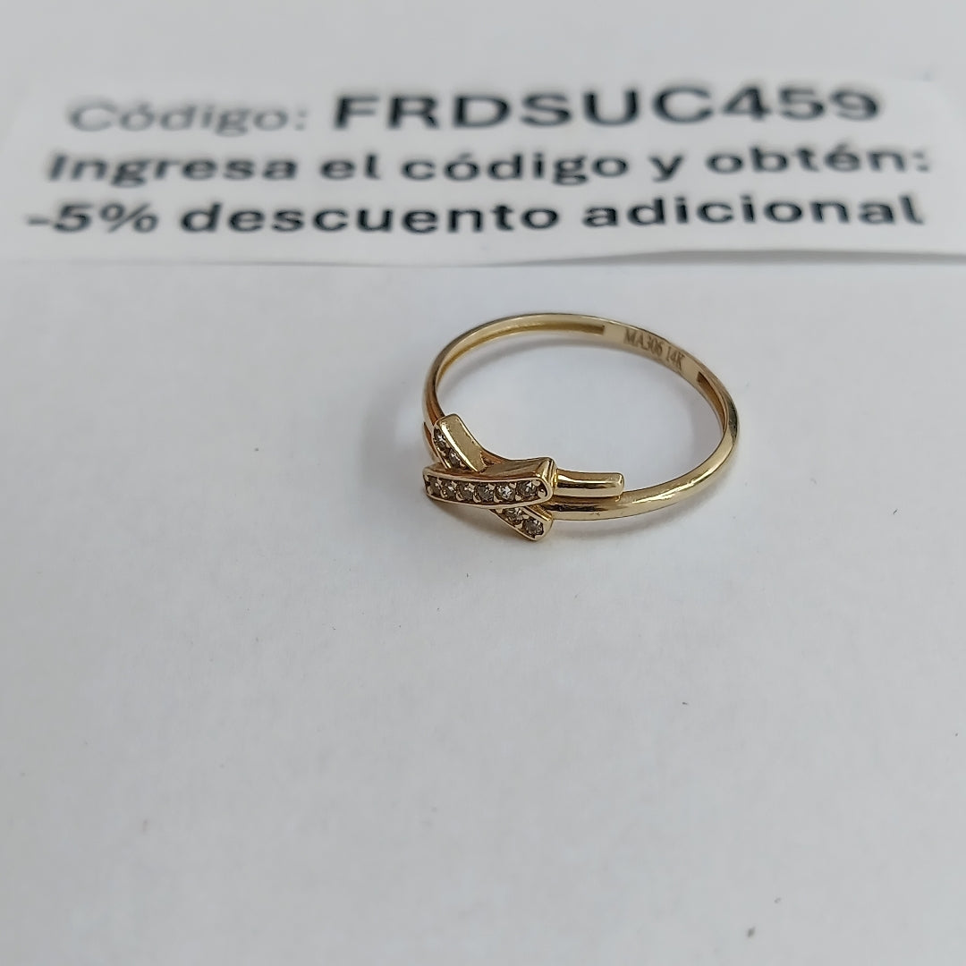 ANILLOS DAMA ORO 14K 0.9 (NUEVO)