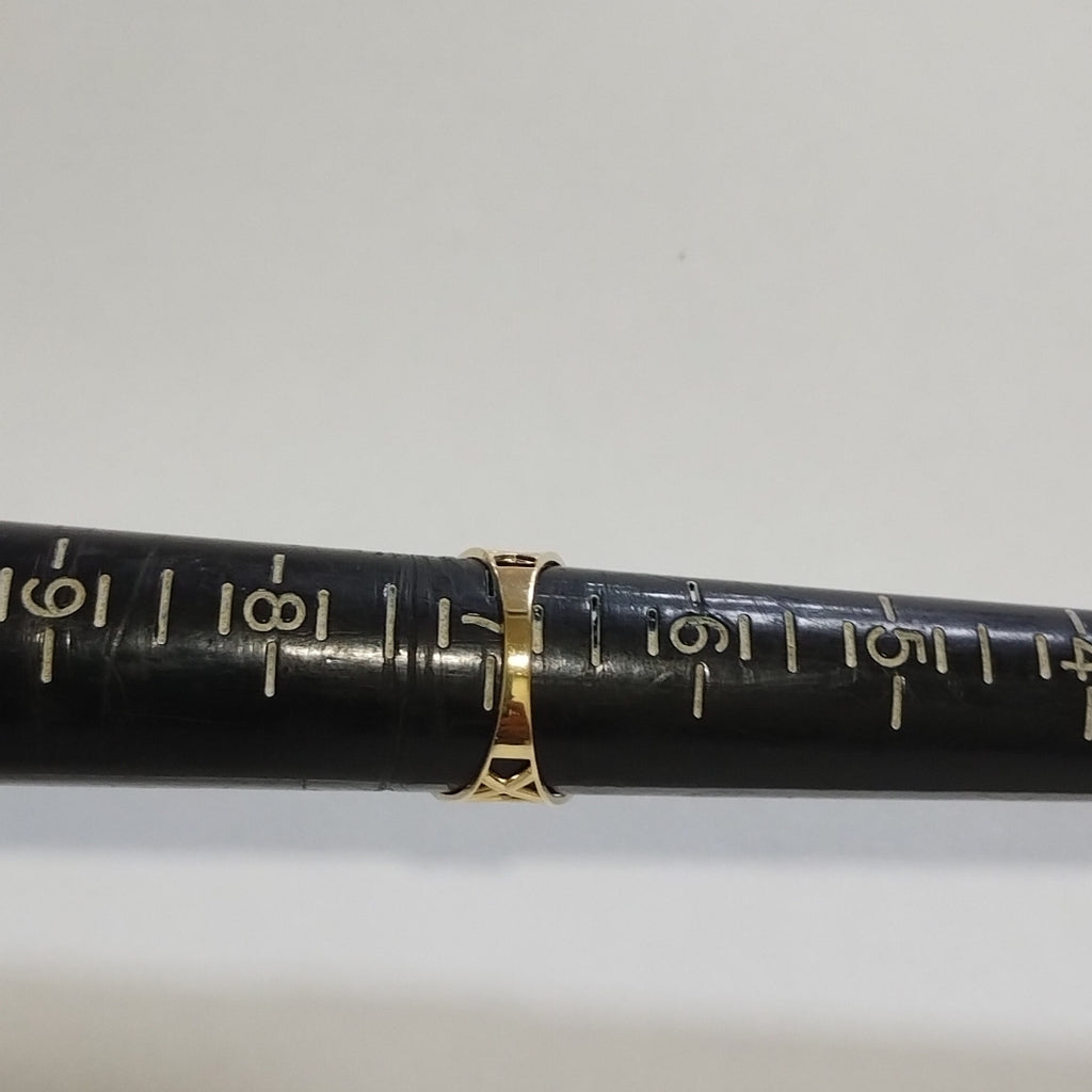 ANILLOS CON ESTRELLA CELTA 14K TALLA 6.5 2.2 GR (NUEVO)