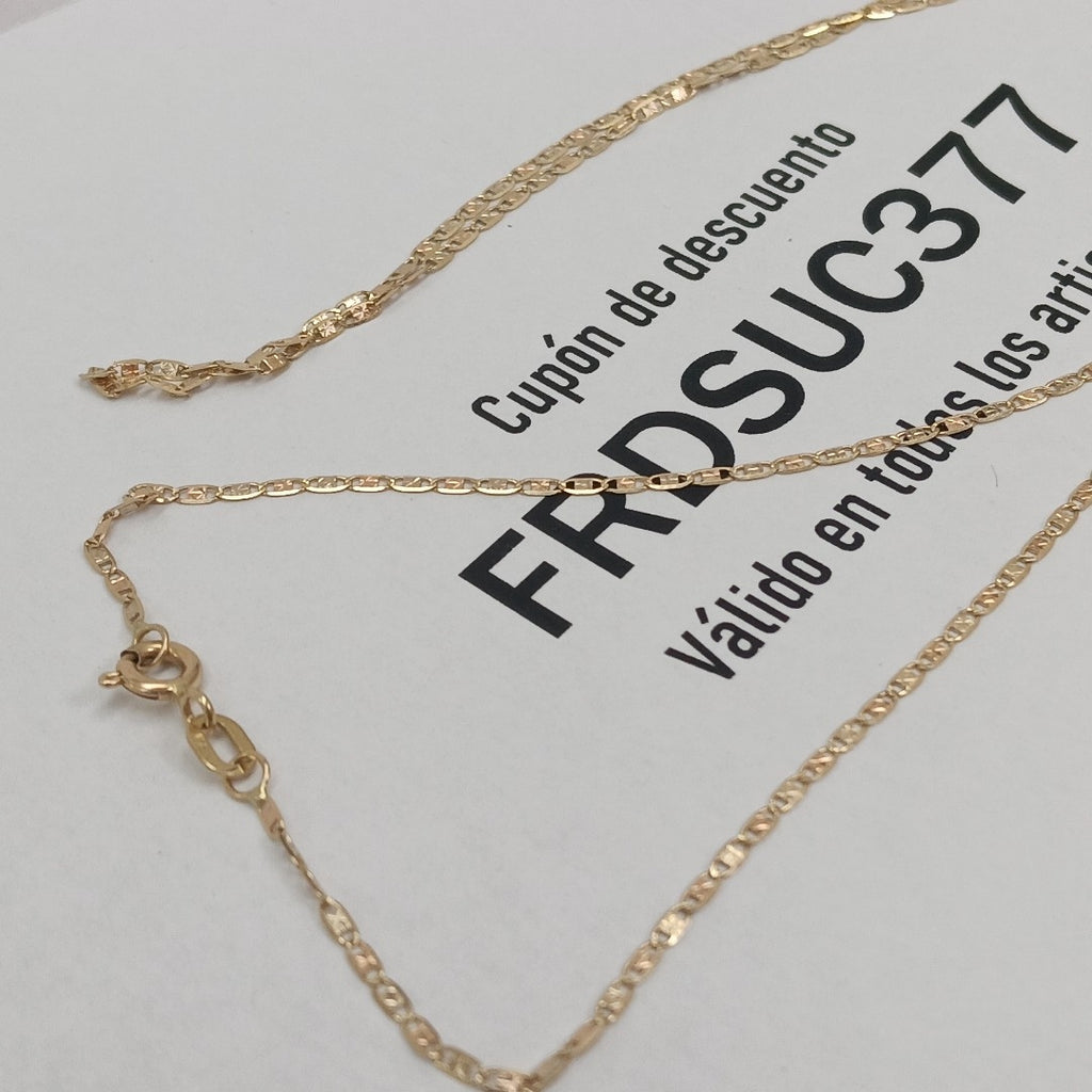 CADENA ORO 14 K 1.7 GRMS (SEMINUEVO)