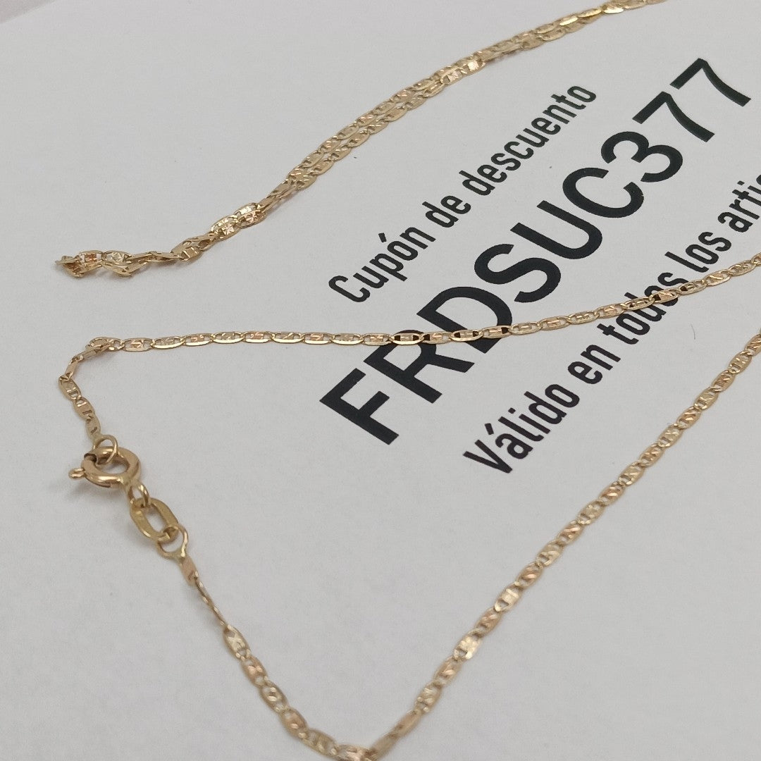 CADENA ORO 14 K 1.7 GRMS (SEMINUEVO)