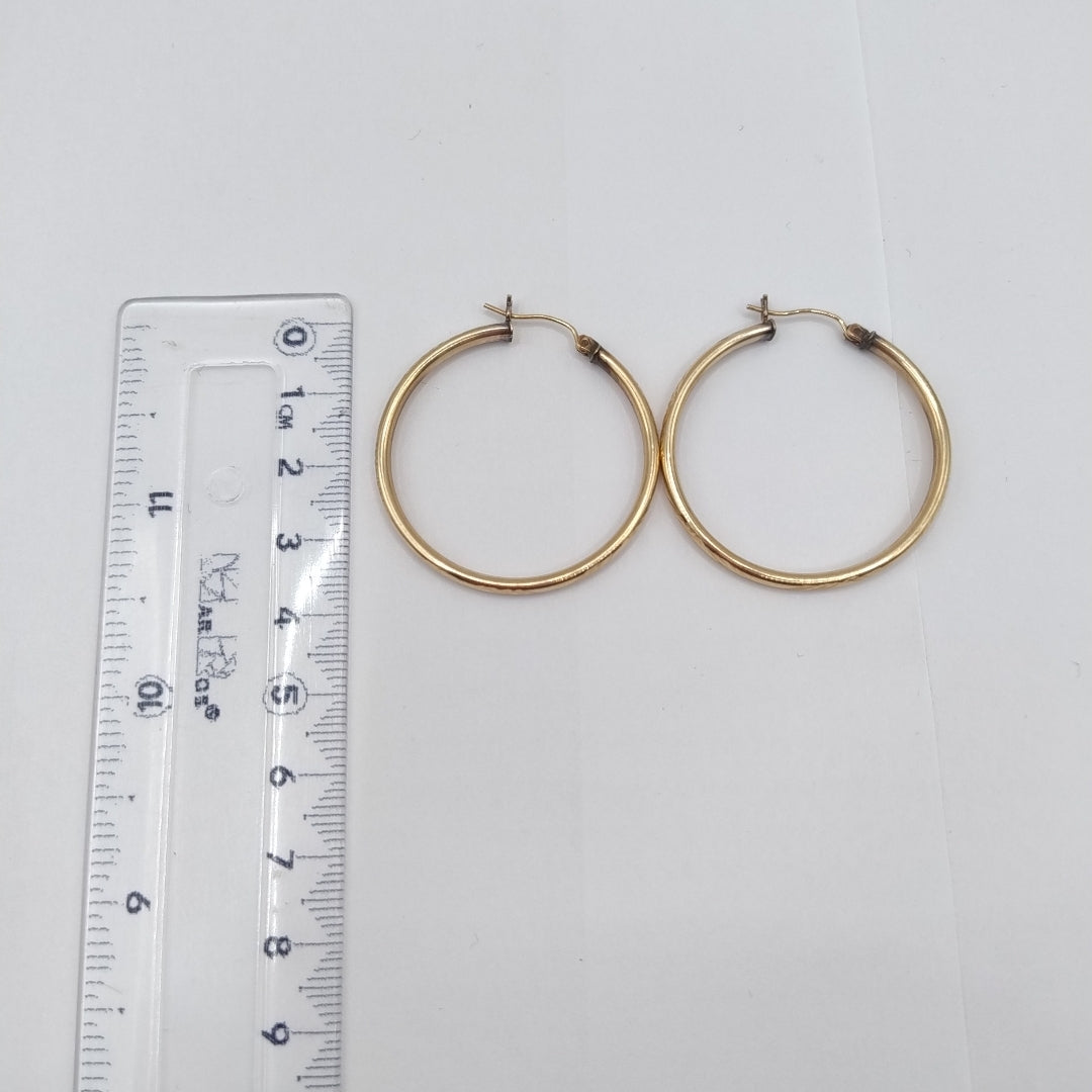 ARRACADAS PAR ORO 10 K 2.8 GRMS (SEMINUEVO)