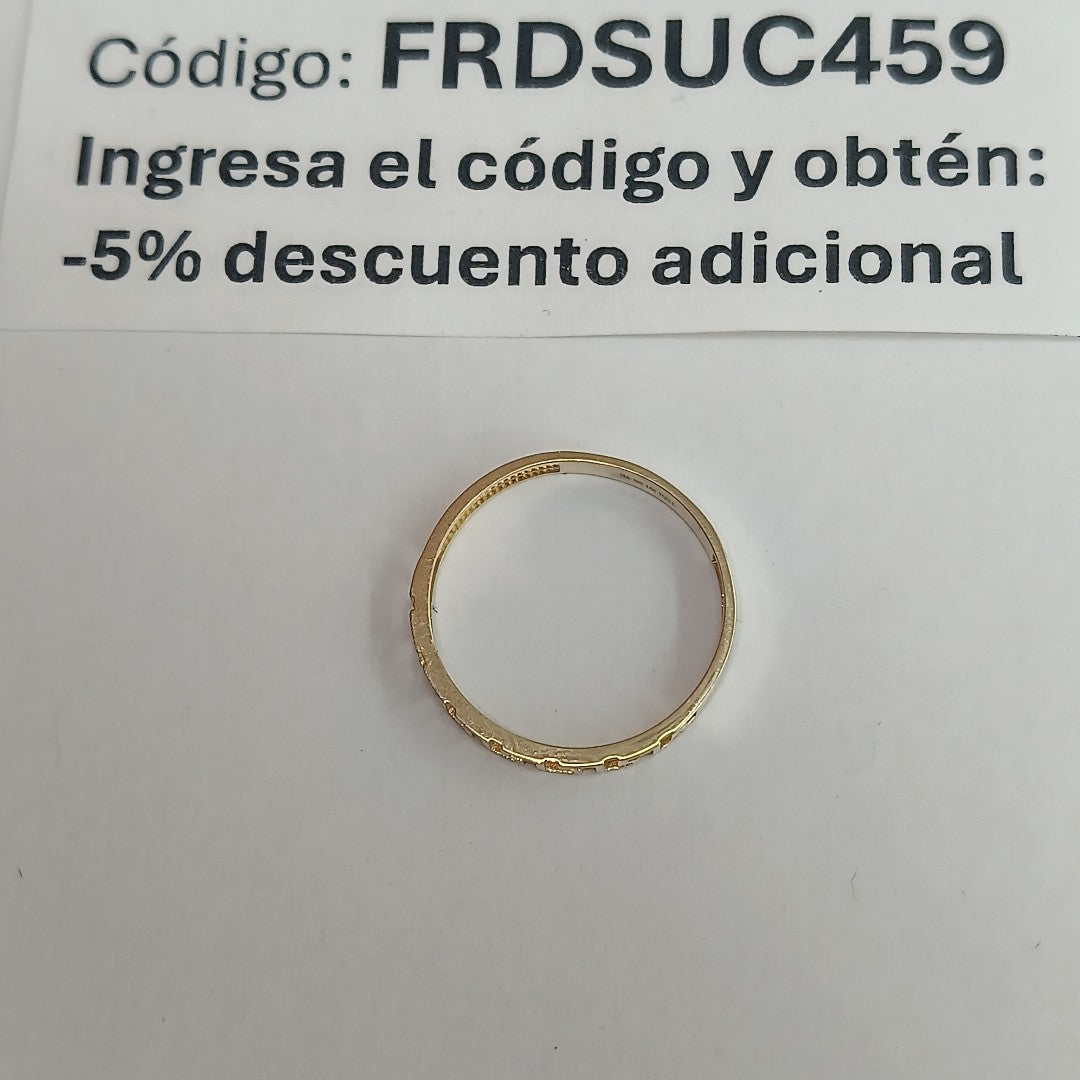 ANILLOS DAMA ORO 14K 1 (NUEVO)
