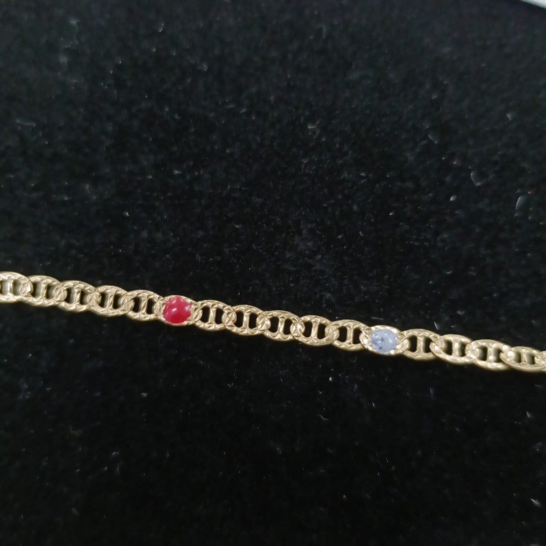PULSERA ORO 14 K 2.2 GRMS (SEMINUEVO)