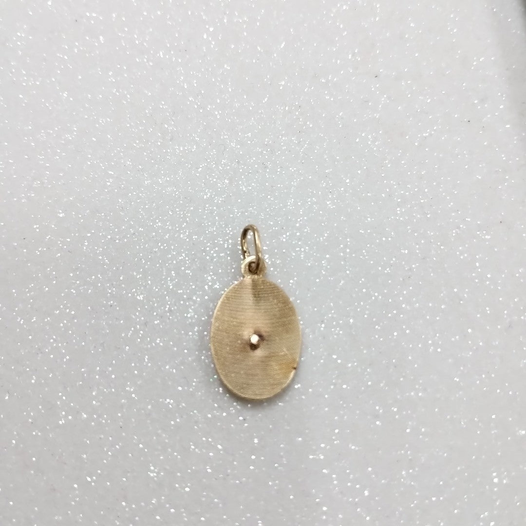 MEDALLA RELIGIOSA ORO 10 K 1,40 GRMS (SEMINUEVO)