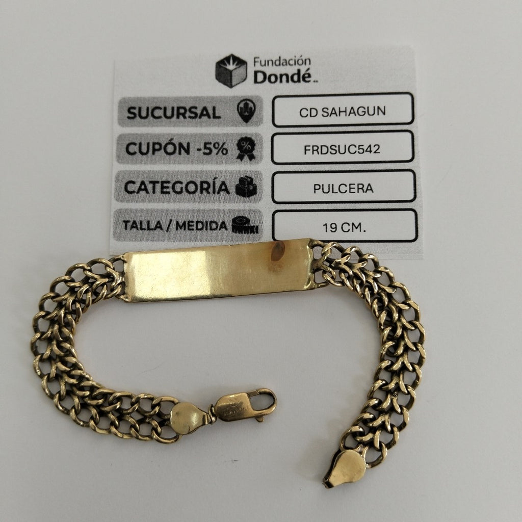 ESCLAVA ORO 14 K 15,30 GRMS (SEMINUEVO)