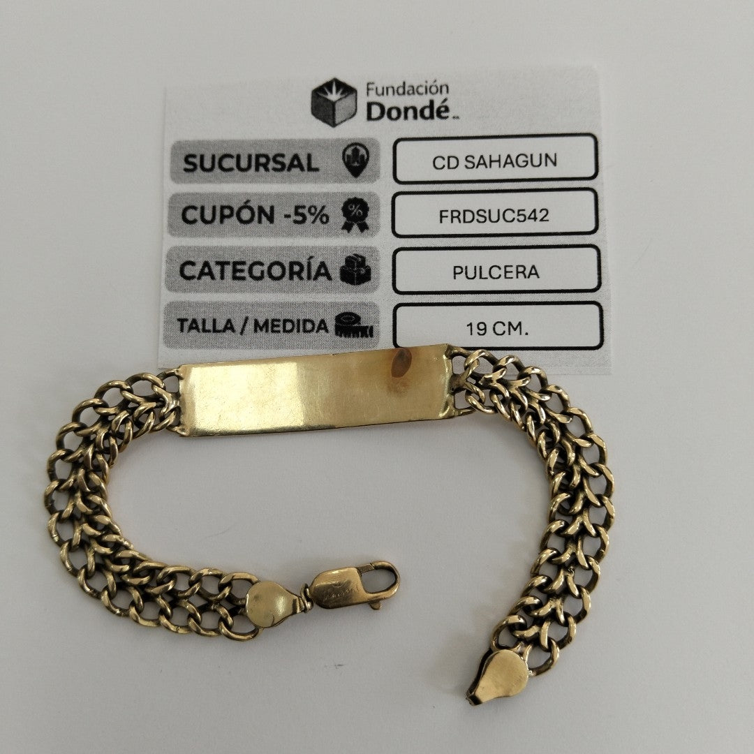 ESCLAVA ORO 14 K 15,30 GRMS (SEMINUEVO)