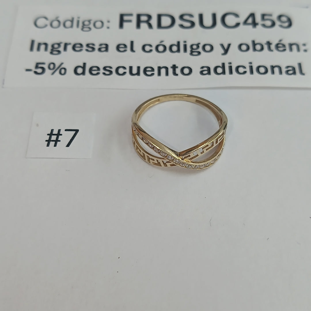 ANILLOS DAMA ORO 14K 1.6 (NUEVO)