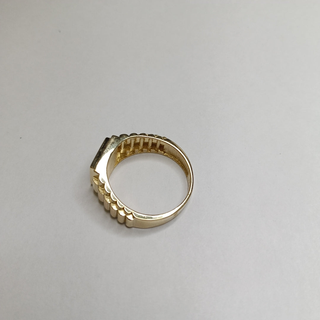 ANILLO C ONIX 14K 11 TALLA 8.6 GR (NUEVO)