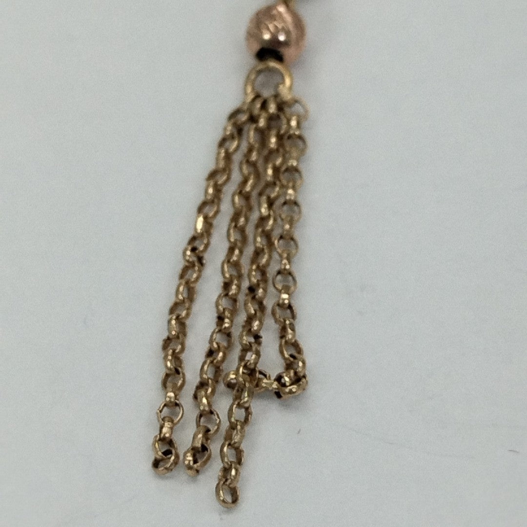 ARETES PAR ORO 14 K 2.4 GRMS (SEMINUEVO)